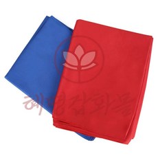 혜명마트 성인 씨름 샅바 청홍 세트