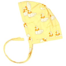 베이비앙 튜브오리 수영장 물놀이 수영복, 1개, 중형(M), (단품)오리 수영모 S~M (수영모만)