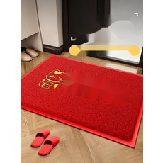 업소용 현관매트 레드 코일매트 미끄럼방지 발매트, 12. 마네키네코 복이와요그레이, 60x90cm