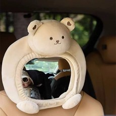 米奇造型汽車安全座椅後視鏡, 小熊, 1個
