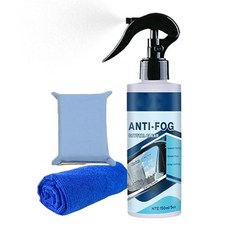 자동차용 방지 김서림 스프레이 150ml 유리 세정제 휴대용 차량 창문 스프레이로 선명한 시야를 제공하는 포뮬러 관리 간편한 사용법의 분사제 앞유리 운전 안전용