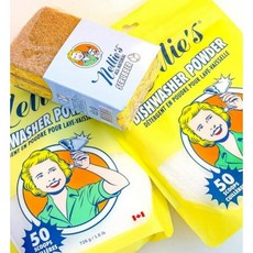 Nellie's Dishwasher 넬리 식기세척기 세제 리필용 + 요술행주1개, 1개, 726g