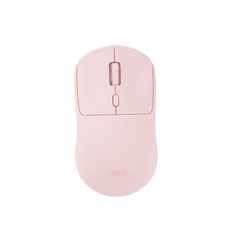 지클릭커 오피스프로 슈크림 무소음 블루투스 무선 마우스, 핑크, 지클릭커 오피스프로 슈크림 OP15 무선