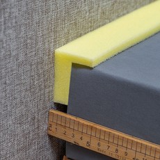 防撞條 床邊家具縫隙填塞 海綿塊, L型適合2厘米縫隙、2米長一根