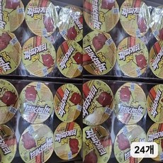 농심 짜파게티 범벅 미니 소컵 진한 짜장맛 아이들 간식 한입 요리, 4박스