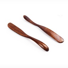 집쏙 옻칠 우드식기 버터 잼 나이프 2p 잼칼버터나이프