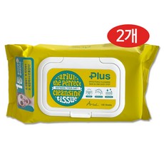 아리얼 더 퍼펙트 클렌징 티슈 플러스 랜덤발송, 100개입, 2개