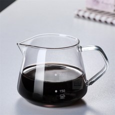 올디상점 내열유리 핸드드립 커피서버(300ml) 계량포인트