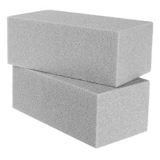 【W&T花藝資材】台灣現貨 永生花花泥 整塊 乾燥花泥 乾花泥 插花泥 玫瑰花泥 花泥海綿, 灰色