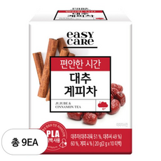 녹차원 이지케어 대추계피차, 2g, 10개입, 9개