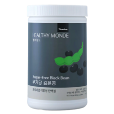 헬씨몽드 국가대표 선수들이 섭취하는 식물성 단백질 무가당 검은콩, 1개, 600g
