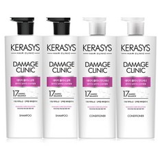 애경 케라시스 데미지단백질 샴푸+린스, 750ml, 4개