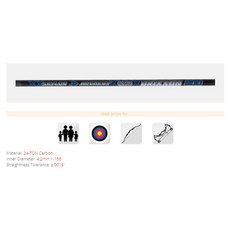 SKYLON Brixxon 純碳纖維競賽箭桿 - 射箭專用 極細競技箭, 1個, 900,箭桿