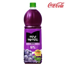 미닛메이드 포도 1.5L 1개 PET 주스 과일 음료수