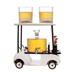 創意高爾夫車造型醒酒器 紅酒酒具套裝, 1個, 1L