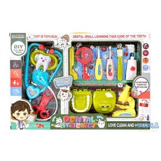 小胡玩具 照護牙齒醫具組 牙醫醫具 醫生玩具 扮家家酒 兒童玩具, 隨機, 1個