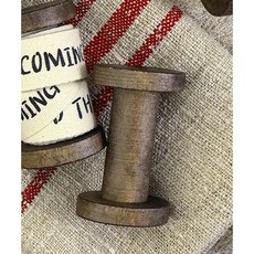 퀼트스타 앤티크 원목 빈티지 우드보빈 나무실패_다크월넛 8cm, 1개, 다크월넛