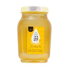 달콤달콤 꿀 사양벌꿀, 2.4kg, 1개