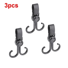 유모차 더블 후크 자전거용 다기능 후크 전기 자동차 오토바이 스쿠터 360 도 회전 정리함, 06 3PCS  type2