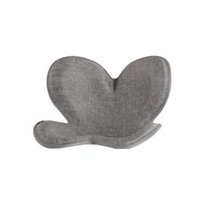 花瓣款咖啡色人體工學護腰坐墊 440x390x330mm 1.4kg, 灰色