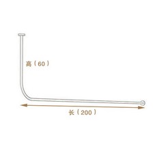 병원 커튼 레일 커튼봉 배플탑 가리개 행어 화이트 슬라이드 블라인드 60CM 가제, 가로세로바200 60화이트, 1개