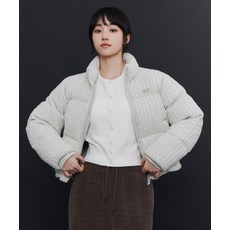 LEE 우먼 라운드 가디건 아이보리