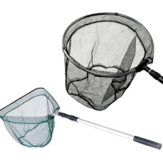 루체트리 뜰채 마이도매 원터치뜰채 원형뜰채 통발 우산통발 낚시 어망, 접이식삼각뜰채