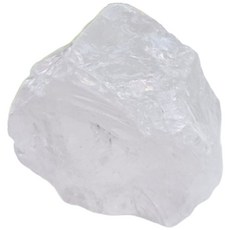 靖靖水晶礦石 白水晶原礦 魚缸底砂裝飾, 白色30-39Ｇ, 1個