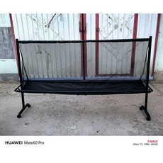 볼 연습망 탁구 캐치 훈련용 탁상 수집 연습기 레슨, 1개, 블랙 이동식 볼 수집망