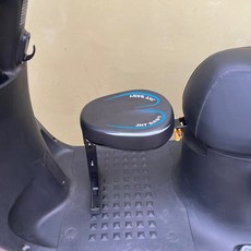 【開發票/統編】電動摩托車兒童座椅 折疊加厚坐墊 踏板車 機車坐椅, 單座-藍