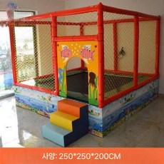 대형 트램폴린 점핑 머신 방방 키즈카페 어린이집, I. 모델 11, 1개