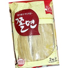 강원농산 강원 쫄면 사리 2kx6식자재 식재료 업소용 식당용 대용량 급식용 단체, 2kg, 1개