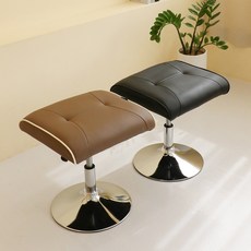 체어센스 중역 보조 의자 스툴 발받침, 중역보조의자 브라운