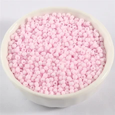 매트 솔리드 마카롱 색 2mm 3mm 유리 씨앗 비즈 유니폼 라운드 스페이서 비즈 DIY 수제 보석 액세서리 만들, 01 3mm 330pcs, 20 C14