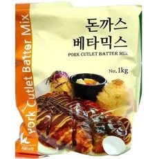 MZ업소용 식당 분식점 식자재 재료 돈까스배터믹스 1kg, 1개