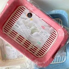 生活大師 美廚系列瀝水盤 杯子碗盤瀝水籃 淺型深型 可水洗耐冷耐熱收納方便, 1個