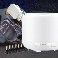 원룸가습기 탁상용가습기 미니가습기 차량용 캠핑 가습기 12v 220v, 단일색