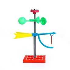 장난감 풍향 관측 풍속계 조립식 과학 교구 방과후활동 실험과학