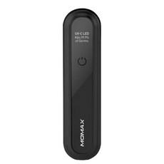 MOMAX UV-Pen 多用途隨身消毒筆 UV-C LED 殺滅99.9%細菌, 黑色