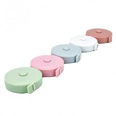 피팅 매장용 휴대용 줄자 옷가게 원터치 자동 감김, 그린, 그린