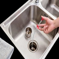 배수구용 머리카락 이물질제거 집게 걸름 하수구 트랩 거름망, 1개