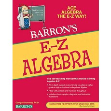 EZ Algebra Barron's Easy Way [paperback] 255313, EZ Algebra Barron's Easy Way [