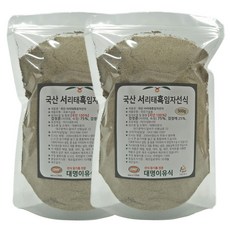 대명이유식 국산 서리태흑임자선식 500g 볶은검은콩검은깨가루, 2개