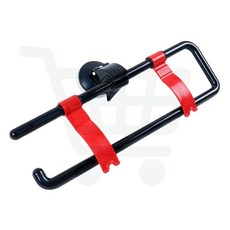 NP디자인 키친타올걸이 파워 흡착식 주방 타올 걸이 무타공 걸이대 블랙 거치대 수세미 정리