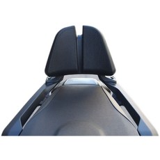 HONDA 鋁合金扶手後靠背, 黑色