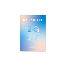 珠友 2027年A5/25K日誌內頁/巴川紙方格1日1頁 BC-50770, 01渲藍, 1個