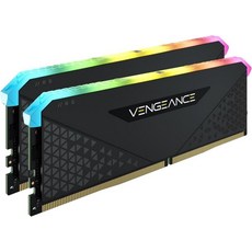 CORSAIR DDR432GB 3600MHz CL18 데스크탑 PC용 메모리 VENGEANCE RGB RS 32GB 16GB×2장 CMG32GX4, 상세페이지 참조, 1개