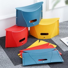 캠핑용 휴대용 초경량 의자, 레드