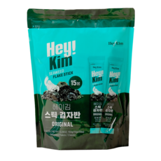 헤이김 끝까지 바삭한 김자반 스틱, 15개, 10g, 오리지널