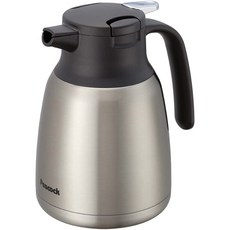 【平安】日本 Peacock 孔雀 不銹鋼真空 保溫瓶 寬口保冷瓶 1.0L AHR-100, Silver, 1L, 1個